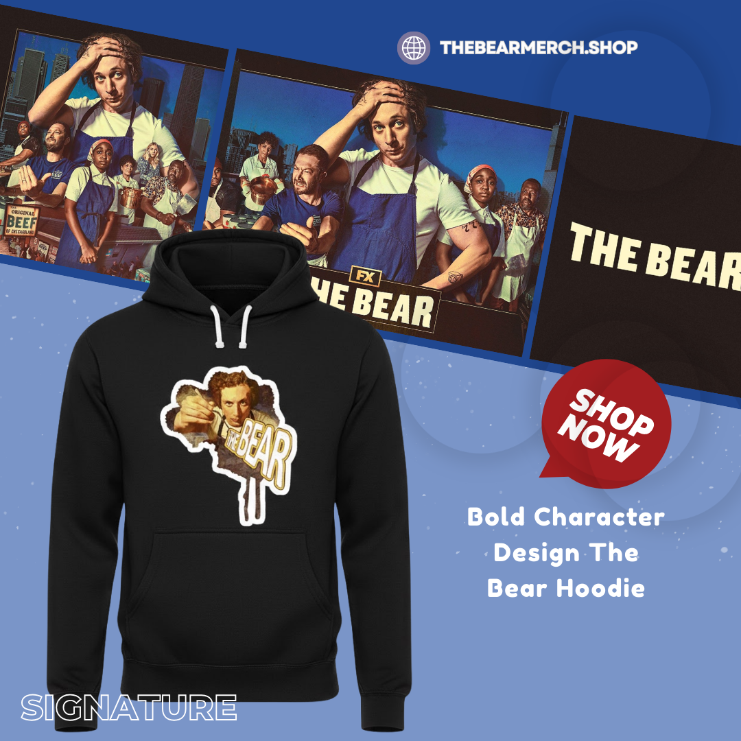 Bold Character Design NTAN0801 The Bear Hoodie